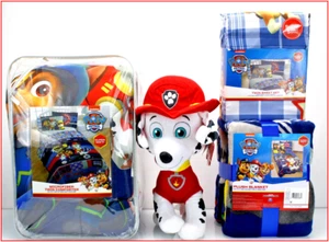 6 Stück - Paw Patrol PREPPY Welpendecke + Laken Set + Decke + Marshall - ZWILLING - Bild 1 von 12