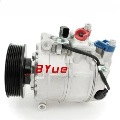 Compresor de aire acondicionado para Audi A8 Quattro 2004 2005 2006 4E0260805F 4E0280189G  Foto 1 de 3