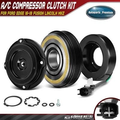 AC Compressor Clutch Kit for Ford Edge 16-18 Fusion 13-20 Lincoln MKZ 2013-2020 - Image 1 of 4