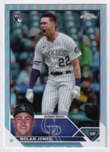 Refractor de actualización cromado Topps 2023 #USC178 Nolan Jones RC Colorado Rockies - Imagen 1 de 2