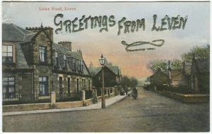 Postal LINKS ROAD, LEVEN - Fife (P3236) - Imagen 1 de 2