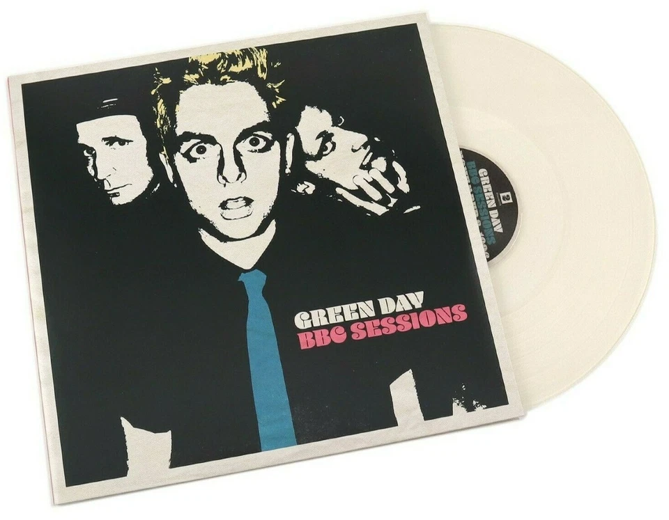 Green Day: BBC Sessions Milky Clear Vinyl LP. Bullet In A Bible. Awesome As Fuck - Image 1 of 1