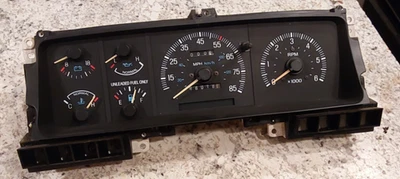Ford F250 F350 1987-1991 calibre Bronco tacómetro velocímetro 46 k transmisión manual Foto 1 de 4