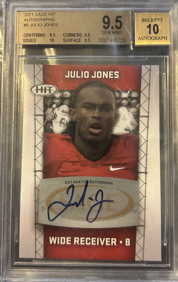 card fictions, In order to amze セット 洋書 Julio Jones Football SAGE Sports Trading Cards for sale | eBay