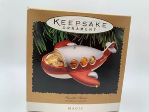 Vintage Hallmark Ornament Magic "Headin Home" Blinklichter 1995 - Bild 1 von 2