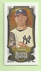 2024 Topps Allen & Ginter Mini NNO No Number CARLOS RODON  NY Yankees - Picture 1 of 2