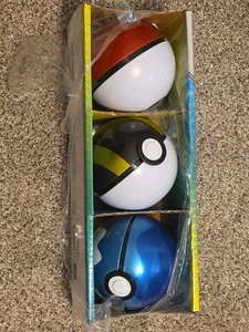 Pokemon Ball Tin - 3 Pack, Opened, no packs just the tins, - Picture 1 of 2