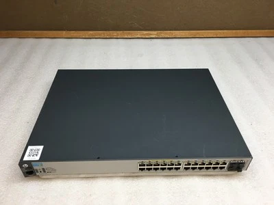 Conmutador HP 2530-24G PoE+ J9773A 24 puertos Gigabit Ethernet conmutador de red Foto 1 de 4