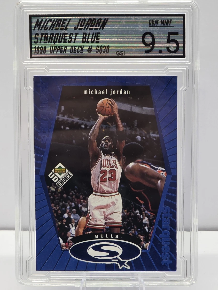 Michael Jordan Grade 9.5 Basketball 1998-99 Season Sports Trading