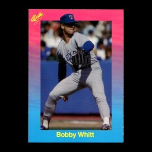 Bobby Witt 1989 Classic Travel Texas Rangers #77 R320I 22
