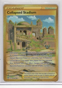 🔥 💎✨ Pokémon TCG Collapsed Stadium Sword & Shield - Lost Origin 215/196 ✨💎 🔥 - Picture 1 of 1