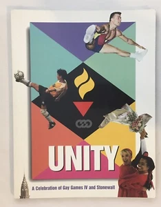UNITY A Celebration of Gay Games IV & Stonewall 1994 Commemorative Book LGBTQ - Picture 1 of 7