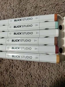 Paquete de 6 marcadores Blick Studio Arts - Imagen 1 de 1