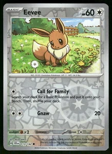 Eevee Reverse Holo 113/142 SV07: Stellar Crown Pokemon - Bild 1 von 2