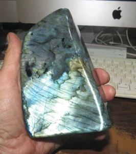 NATÜRLICHER LABRADORIT QUARZ KRISTALL MINERAL HEILSPEKTROLIT JAL - Bild 1 von 5
