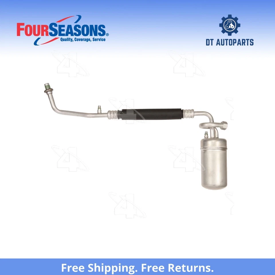 Manguera de succión de refrigerante aire acondicionado 2,3 L L4 1987-1988 4 estaciones Foto 1 de 4