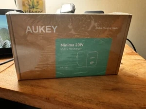 AUKEY Minima 20W Charger Black, PA-Y20S - Picture 1 of 5