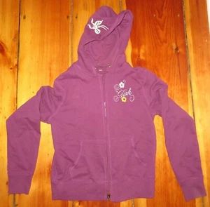 Sudadera con capucha bordada púrpura de los parques Disney talla M - Imagen 1 de 3