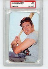 1971 Topps Super #59 BROOKS ROBINSON - HOF Baltimore Orioles - PSA 9