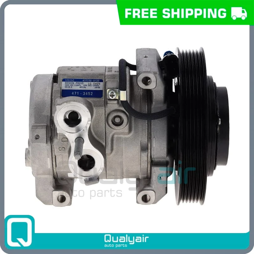 OEM A/C Compressor 10S15C for Freightliner Cascadia, Western Star 4900 EX QR - Image 1 of 4