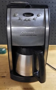 Cuisinart DGB-600BC Automatic Grind and Brew Thermal 10 Cups Coffee Maker Works - Picture 1 of 11