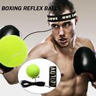 Boxing Fight Ball Punch Exercise Head Band Reflex Speed Equipment Set. I5C5