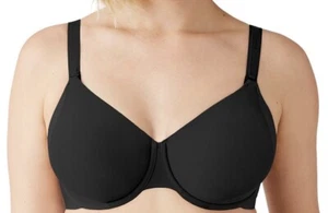 Sujetador con aros Wacoal negro Shape Revelation desigual 855487 talla 36 D nuevo con etiquetas $76 - Imagen 1 de 5