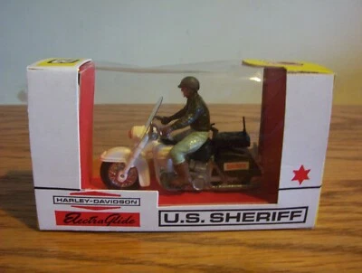 Motocicleta británica 9692 US Sheriff Harley-Davidson Electra Glide [en caja] Foto 1 de 2