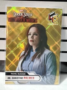 2024 UD Marvel Studios Series 2 RACHEL MCADAMS DR CHRISTINE PALMER Gold HoloGrFX - Bild 1 von 1