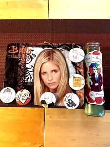 Buffy The Vampire Slayer Brotdose aus Metall mit Kerze und Magneten! Brotdose. - Bild 1 von 15