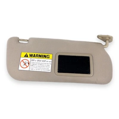 Hyundai Sonata 2000-2005 pasajero lado derecho parasol tela bronceada Foto 1 de 4