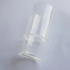 Juliska Chloe art glass tumbler signed Czech Bohemian studio crafted hand blown - Picture 1 of 16