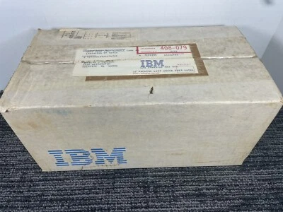 Vintage • IBM • Ink Empty Box Only • 1982 • Collectible • Piece Of History - Image 1 of 4