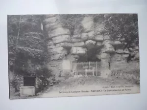 CPA 86 Vienne carte postale ancienne ENVIRON DE LUSIGNAN MALVAULT la grotte 1918 - Foto 1 di 2