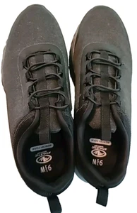Schuhe Athletic Works - Herren schwarz Memory Foam abriebfest Größe 9,5 W neu mit Etikett - Bild 1 von 8