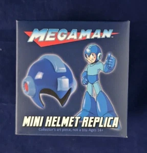 Loot Crate - Capcom Megaman - Mini Helmet Replica - Green Leaf Shield - Picture 1 of 6