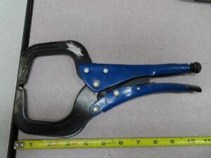 Blue Point Vgp12412 11" Locking C Clamp Welding Pliers Lightly Used