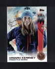 Carte de ski Hannah Kearney signée 2014 Topps USA Olympics avec notre COA B
