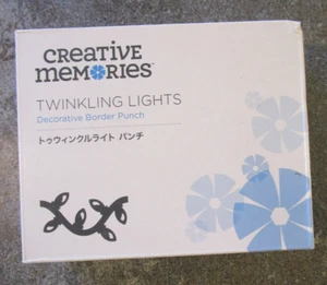 Creative Memories Twinkling Lights Decorative Border Punch -Christmas 2021 NEW - Picture 1 of 2
