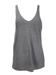 TEREZ Women's Grey Ribbon Tank Shirt #43202846 NWT - Picture 1 of 2