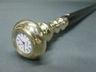 Vintage Designer Walking stick personal Watch Working Wooden Canes Style Gift