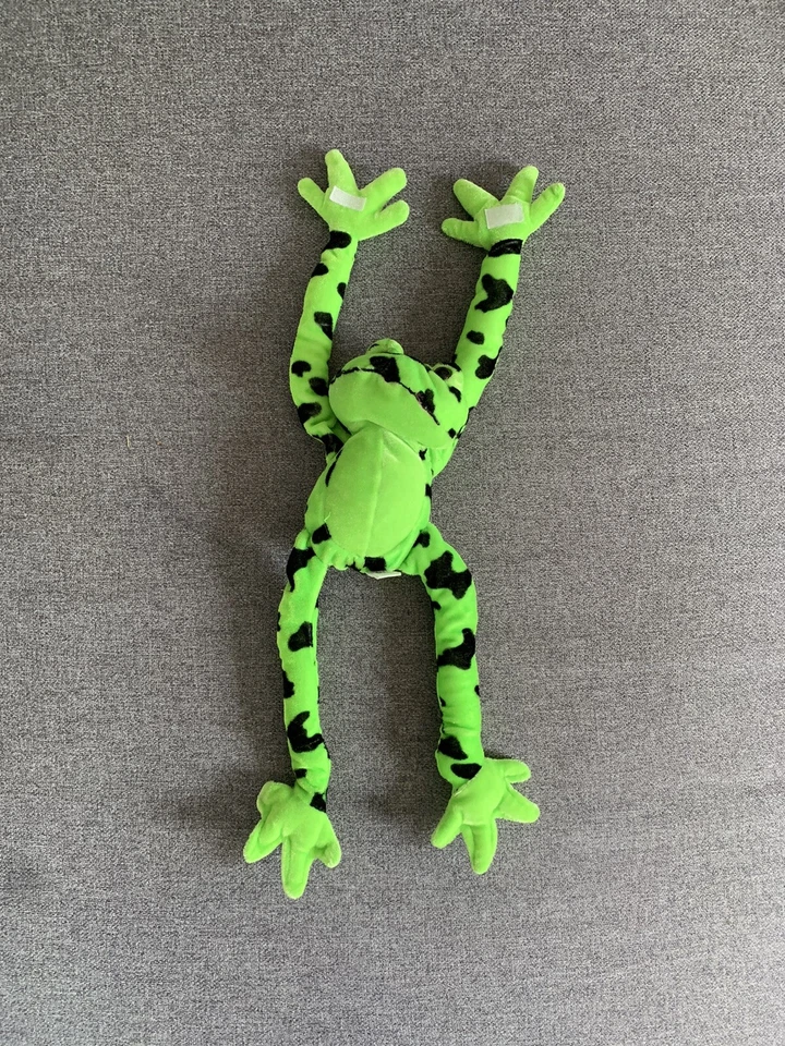 Grand doudou GRENOUILLE scratch TBE 45 Cm - Photo 1/4