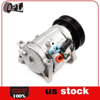 A/C Compressor Fits 01-07 Chrysler Town & Country Dodge 2000 Plymouth 3.3L 3.8L - Image 1 of 4