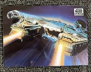 2021 Topps Chrome Star Wars Galaxy The Falcon Fires #61 Han Solo - Bild 1 von 2
