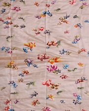 Antiques Chinese Silk Embroidered Wedding Sheet Tapestry Wall Hanging panel