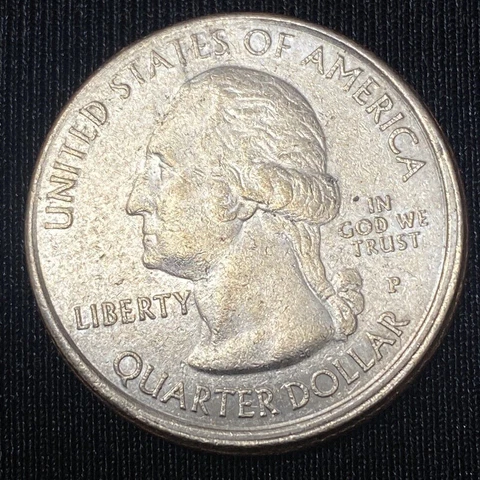 2016 P Washington ATB Quarter 25c High Grade ERROR Off Center #39564 Cover