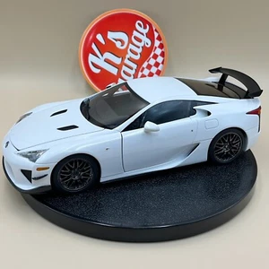 AUTOart 1/18 Lexus LFA Nurburgring Package Whitest White Signature BOX 78837 - Picture 1 of 20