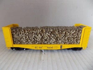 40FT. PULPWOOD CAR W/LOAD FOR; FRISCO RR. BY; ATHEARN PO RTOR - Picture 1 of 8