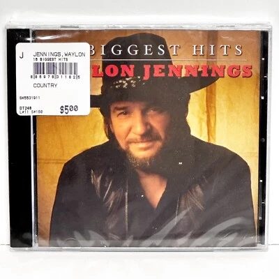 В заводской упаковке (термоусадочная упаковка) Waylon Jennings 16 самых больших хитов компакт-диск - Изображение 1 из 2