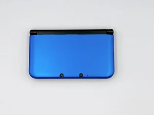 Console Nintendo 3DS XL LL blu nera modello Giappone leggere bene {spedizione veloce} - Foto 1 di 14